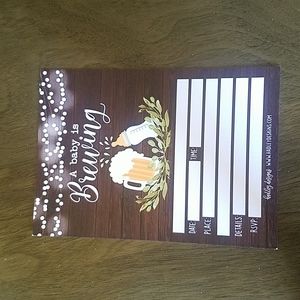 New Invatations Baby shower invites